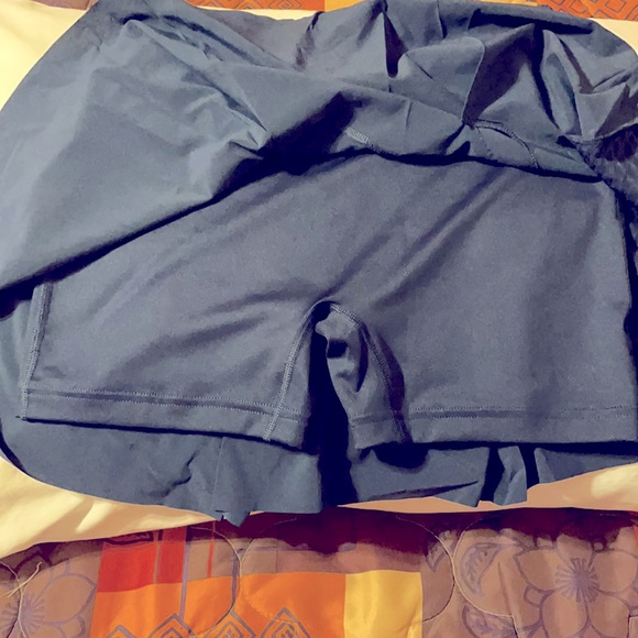 NWT navy blue and purple Nike tennis skirt - Picture 5 of 6